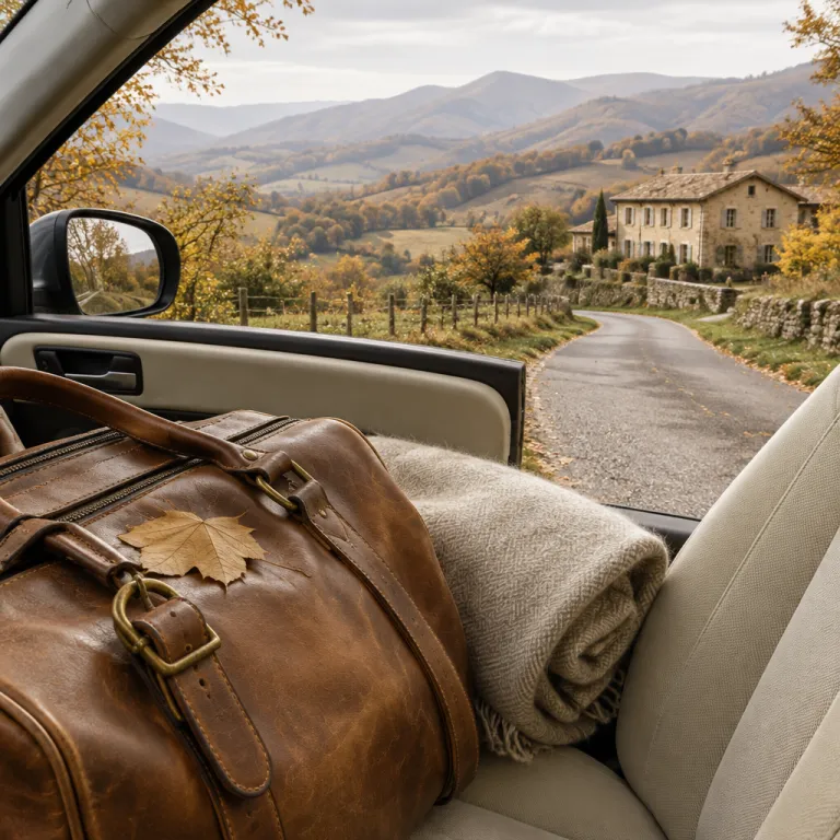 When the Hinterland Turns Gold: An Autumn Drive Through the Basque Foothills