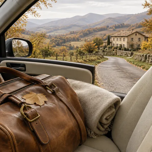 When the Hinterland Turns Gold: An Autumn Drive Through the Basque Foothills
