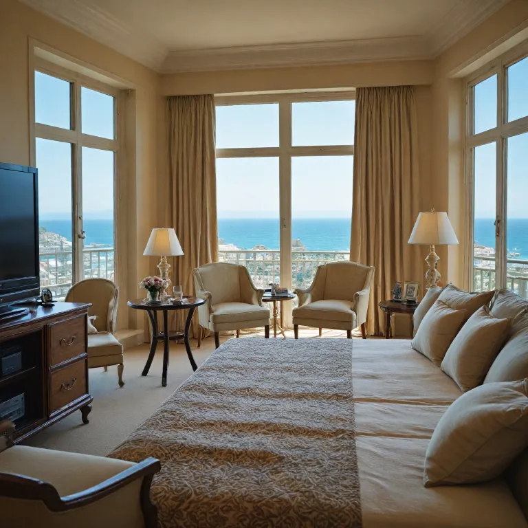 Refined online luxury hotel booking in Biarritz: elegance, comfort, and ocean views