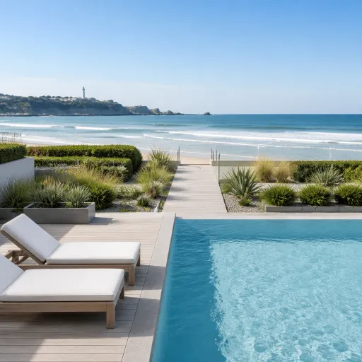Resort Biarritz: Properties with Pools, Gardens and Direct Beach Access