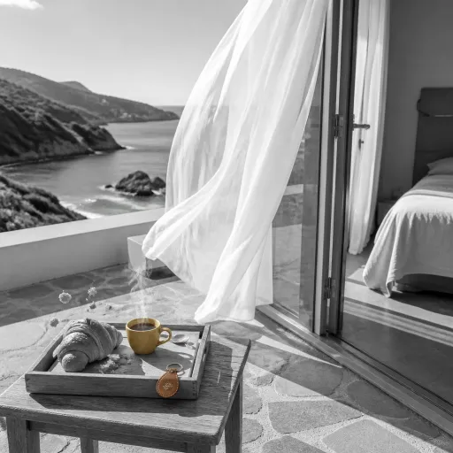 An elegant guide to the best hotels in Corsica, France for refined coastal stays